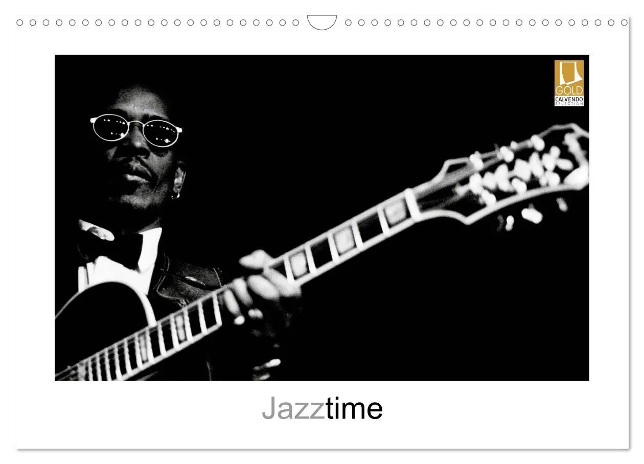 Cover: 9783435839513 | Jazztime (Wandkalender 2025 DIN A3 quer), CALVENDO Monatskalender
