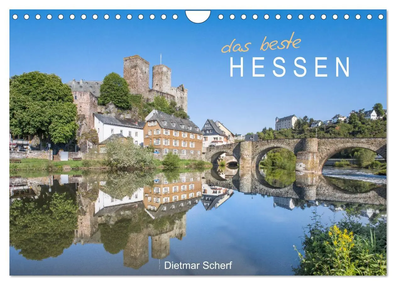 Cover: 9783457859513 | Das beste Hessen (Wandkalender 2026 DIN A4 quer), CALVENDO...