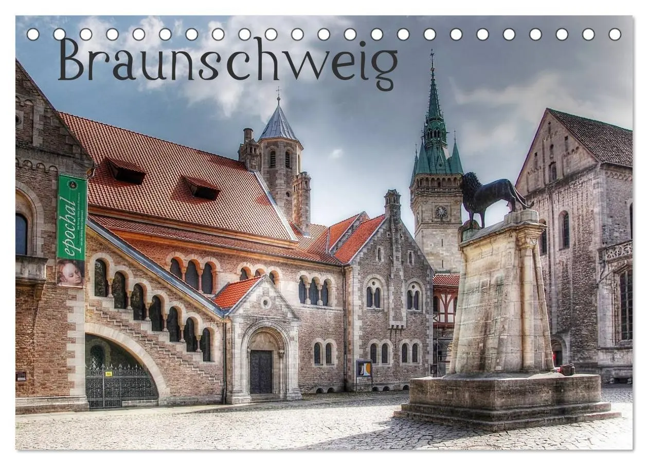 Cover: 9783516189513 | Braunschweig (Tischkalender 2026 DIN A5 quer), CALVENDO Monatskalender