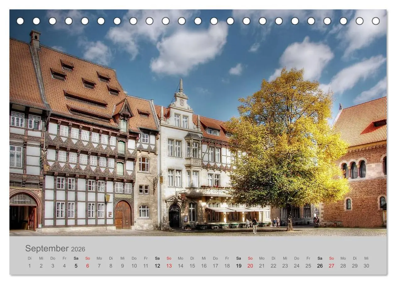 Bild: 9783516189513 | Braunschweig (Tischkalender 2026 DIN A5 quer), CALVENDO Monatskalender