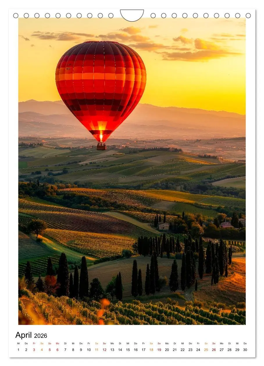 Bild: 9783516259513 | Toskana meine Liebe (Wandkalender 2026 DIN A4 hoch), CALVENDO...