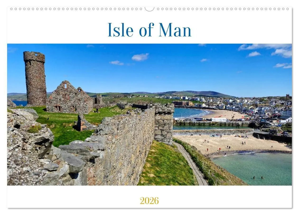Cover: 9783516709513 | Isle of Man (Wandkalender 2026 DIN A2 quer), CALVENDO Monatskalender