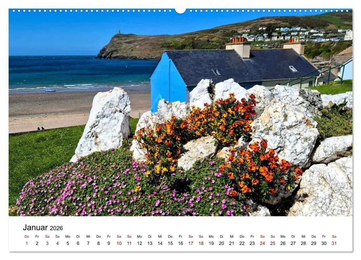 Bild: 9783516709513 | Isle of Man (Wandkalender 2026 DIN A2 quer), CALVENDO Monatskalender