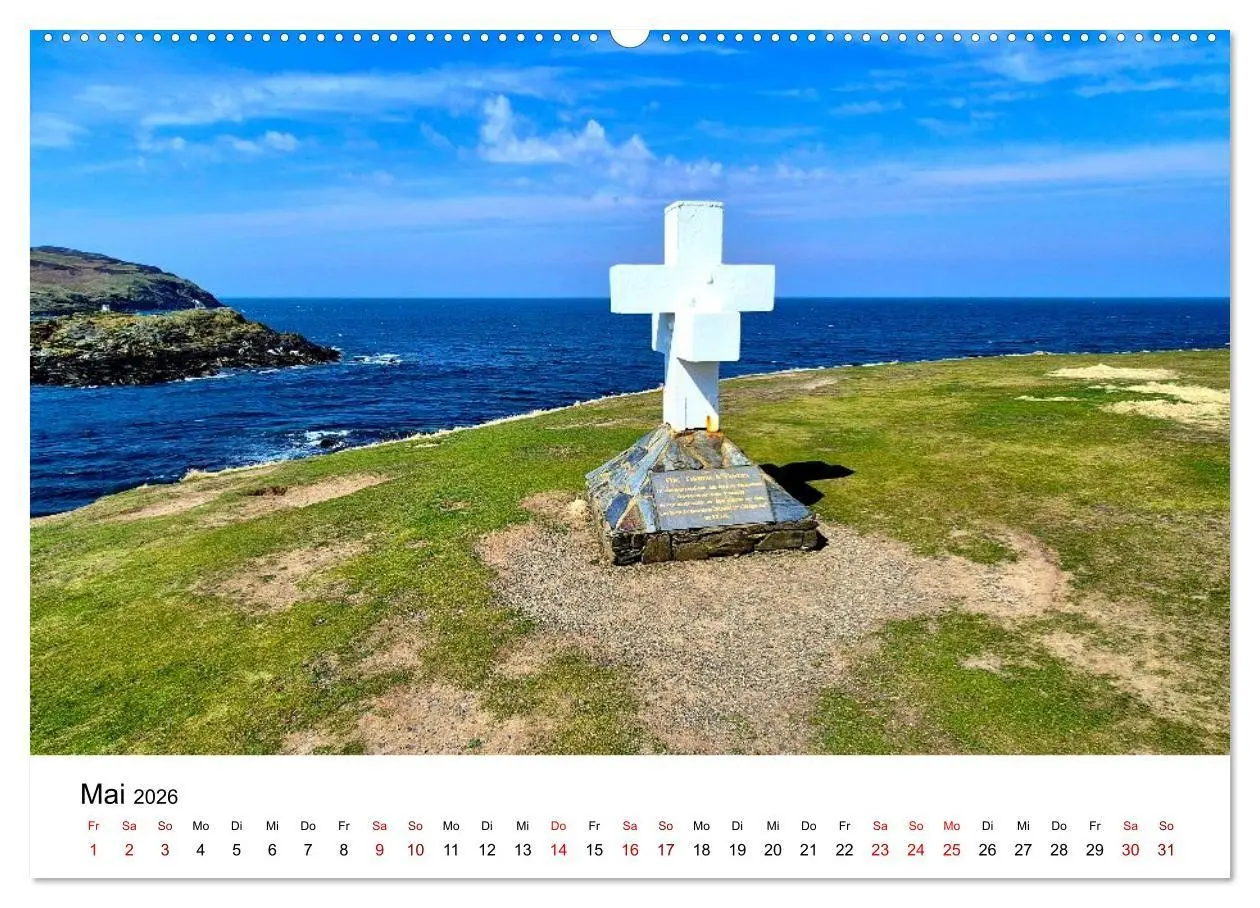 Bild: 9783516709513 | Isle of Man (Wandkalender 2026 DIN A2 quer), CALVENDO Monatskalender
