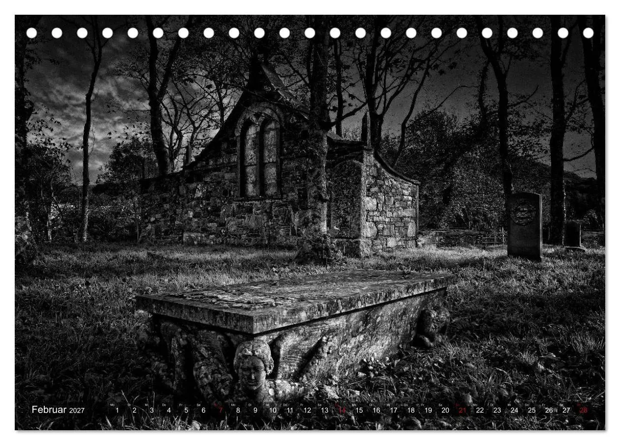 Bild: 9783594169513 | Gothic Fantasy (Tischkalender 2027 DIN A5 quer), CALVENDO...
