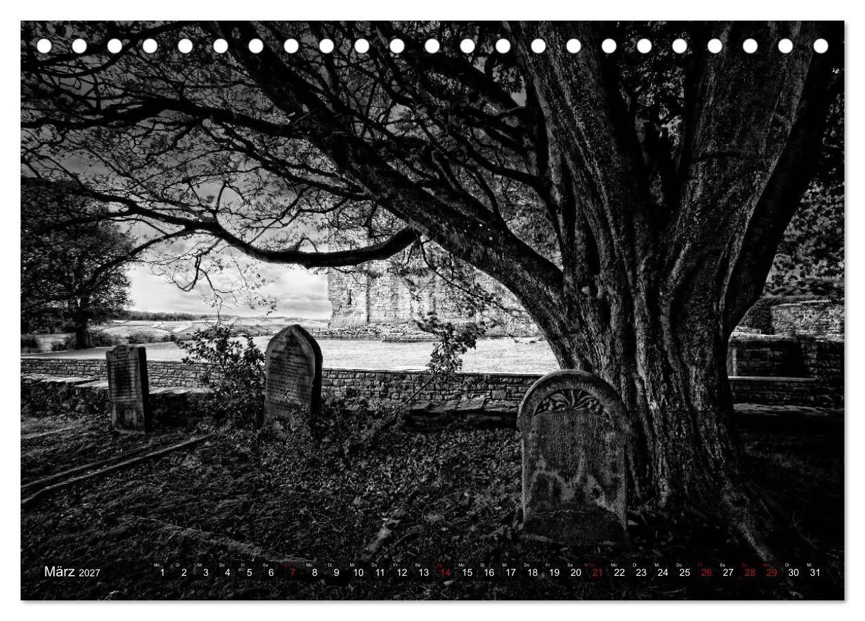 Bild: 9783594169513 | Gothic Fantasy (Tischkalender 2027 DIN A5 quer), CALVENDO...