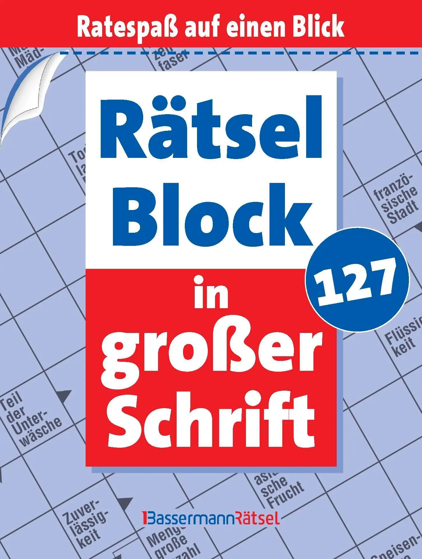 Krüger, Eberhard: Rätselblock in großer Schrift 127 (5 Exemplare à 2,99 EUR)