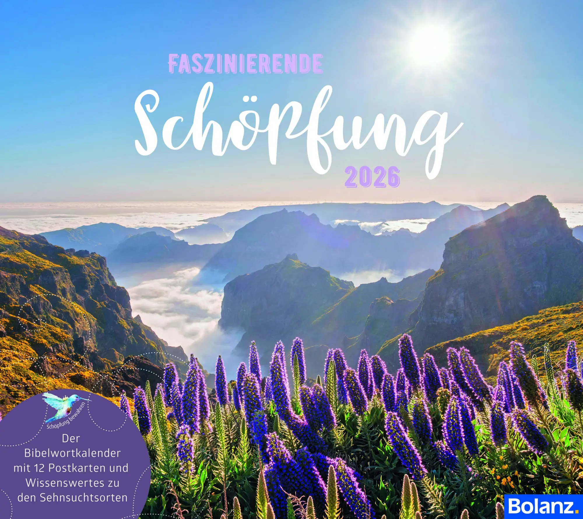 Cover: 9783866039513 | Faszinierende Schöpfung 2026 - Postkartenkalender | Sonstiges | 2026