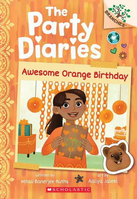 Cover: 9781338799613 | Awesome Orange Birthday: A Branches Book (the Party Diaries #1) | Buch