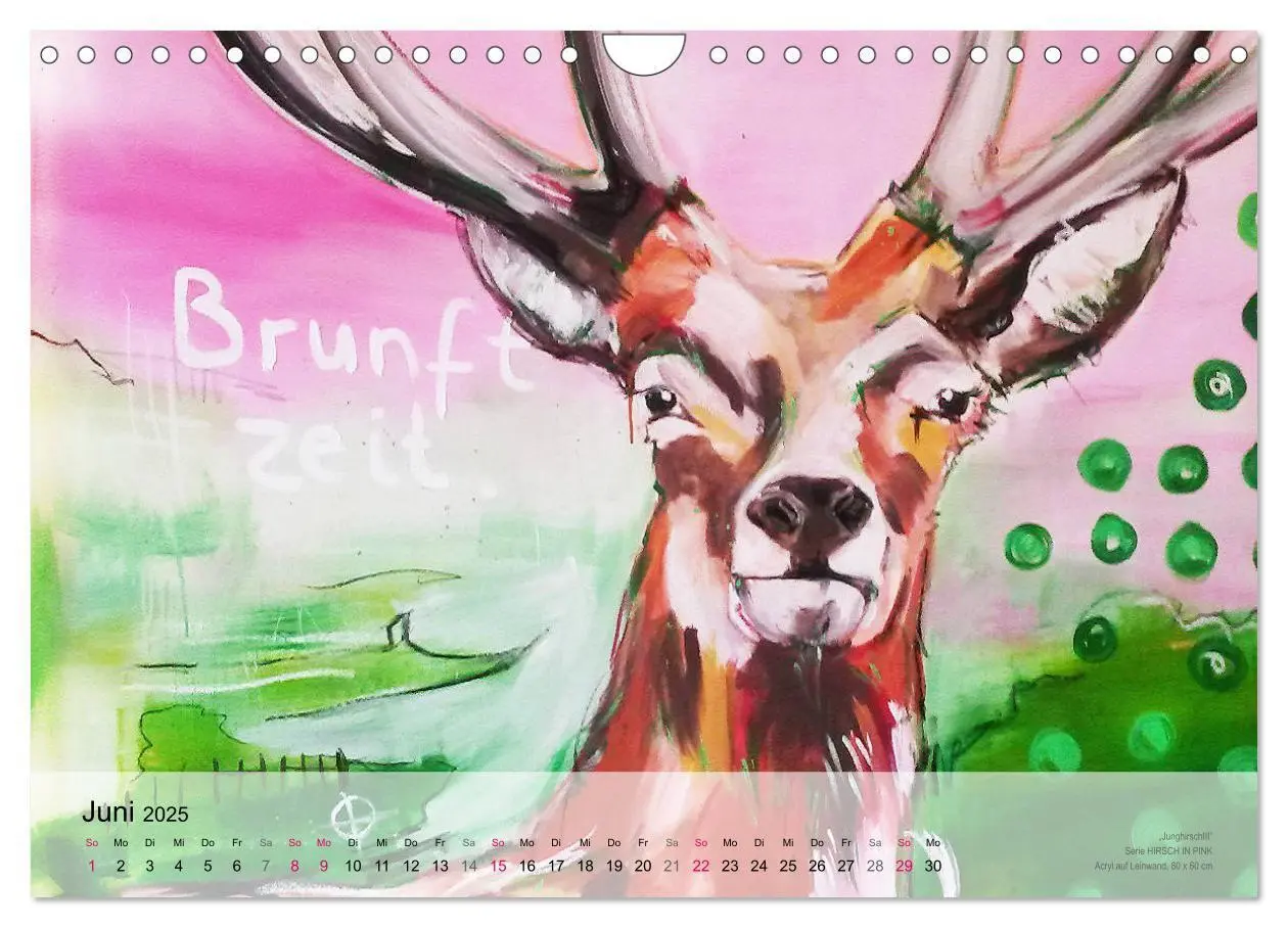 Bild: 9783435519613 | Kunst-Kalender von Stefanie Rogge (Wandkalender 2025 DIN A4 quer),...