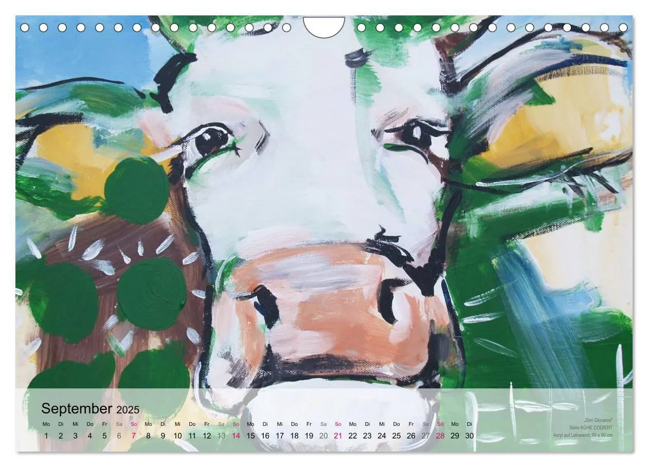 Bild: 9783435519613 | Kunst-Kalender von Stefanie Rogge (Wandkalender 2025 DIN A4 quer),...