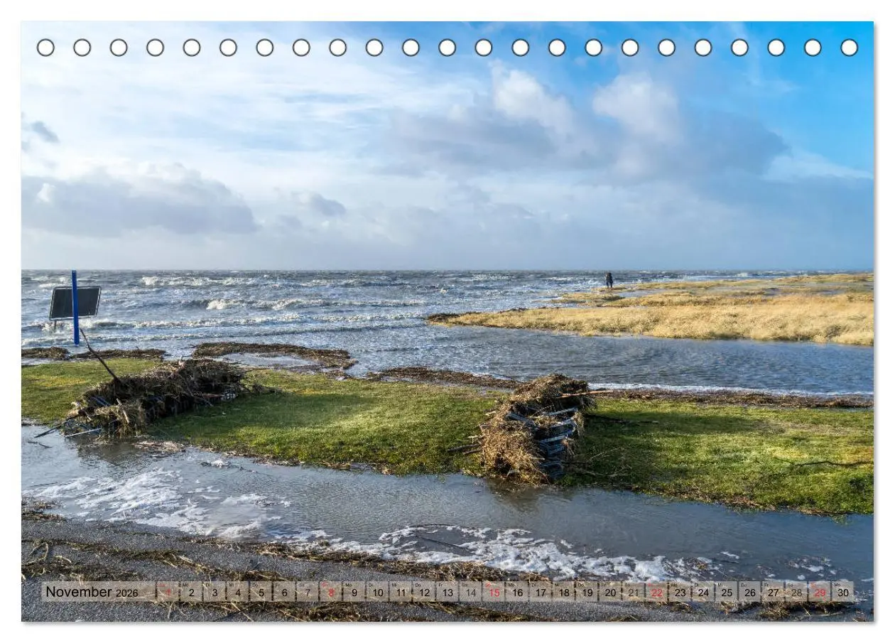 Bild: 9783457919613 | Norddeich Spaziergang vom Hafen bis zum Strand (Tischkalender 2026...
