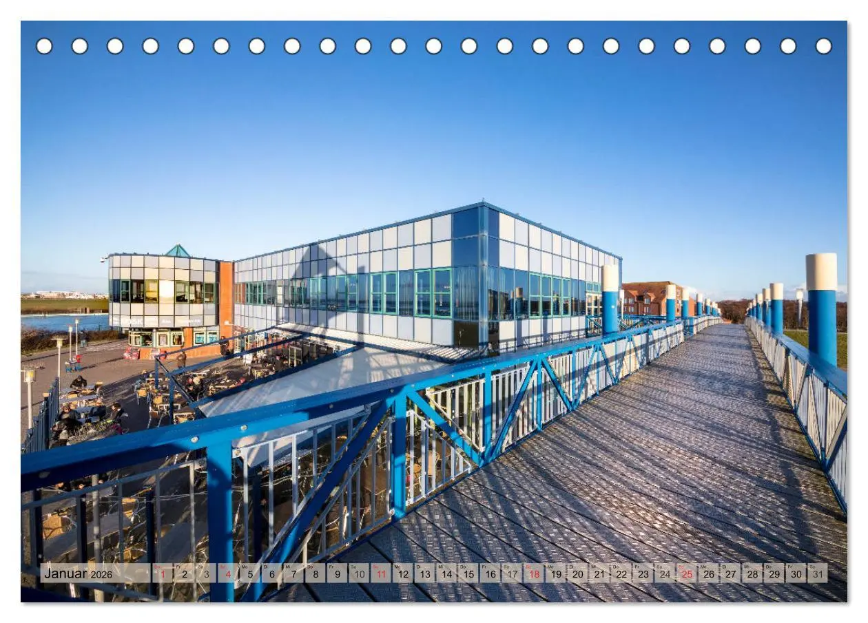 Bild: 9783457919613 | Norddeich Spaziergang vom Hafen bis zum Strand (Tischkalender 2026...