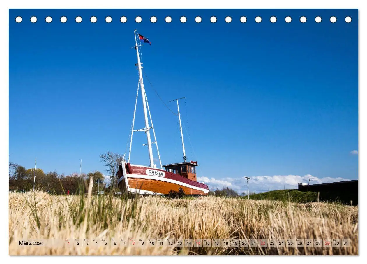 Bild: 9783457919613 | Norddeich Spaziergang vom Hafen bis zum Strand (Tischkalender 2026...