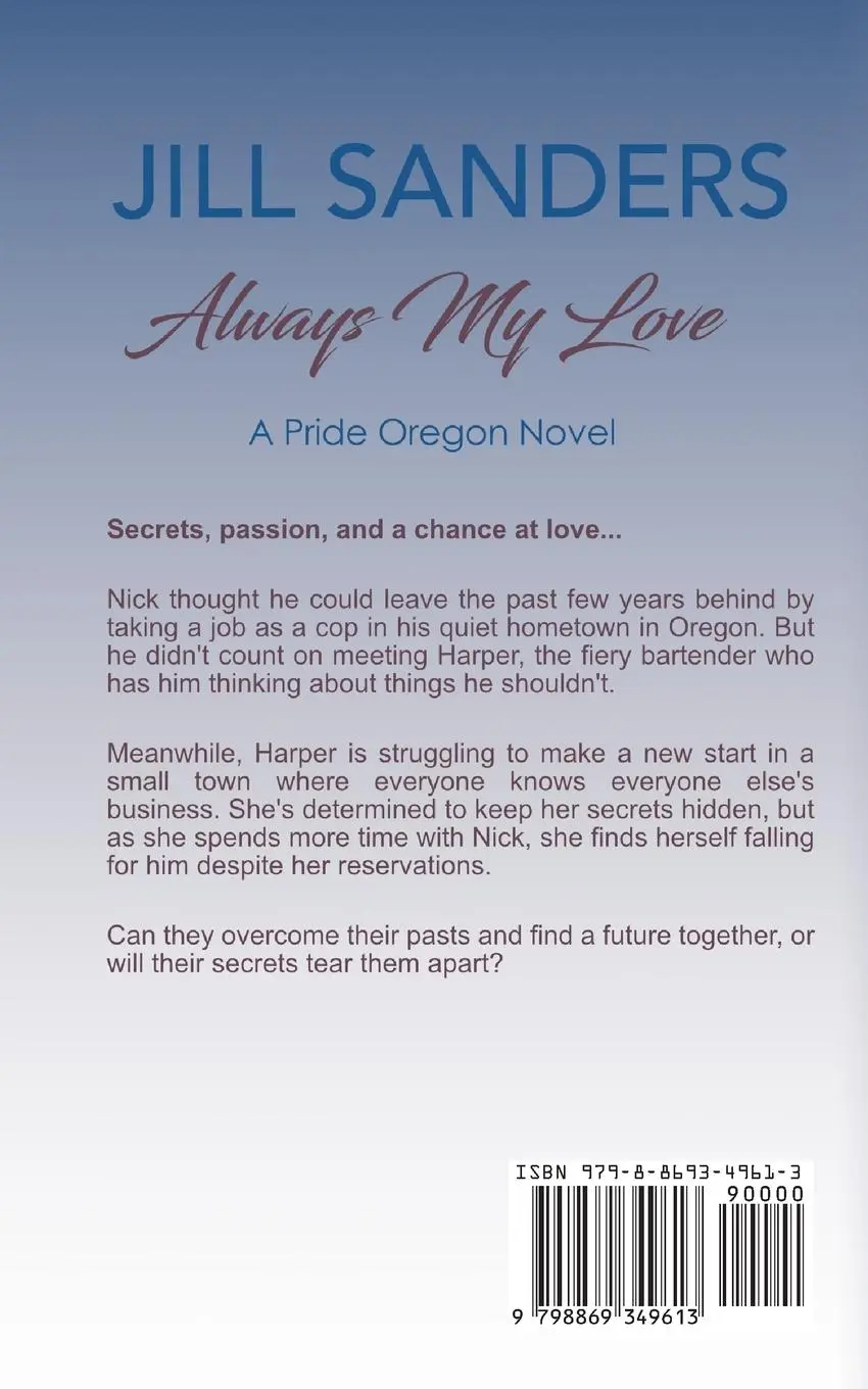 Rückseite: 9798869349613 | Always My Love | Jill Sanders | Taschenbuch | Englisch | 2024