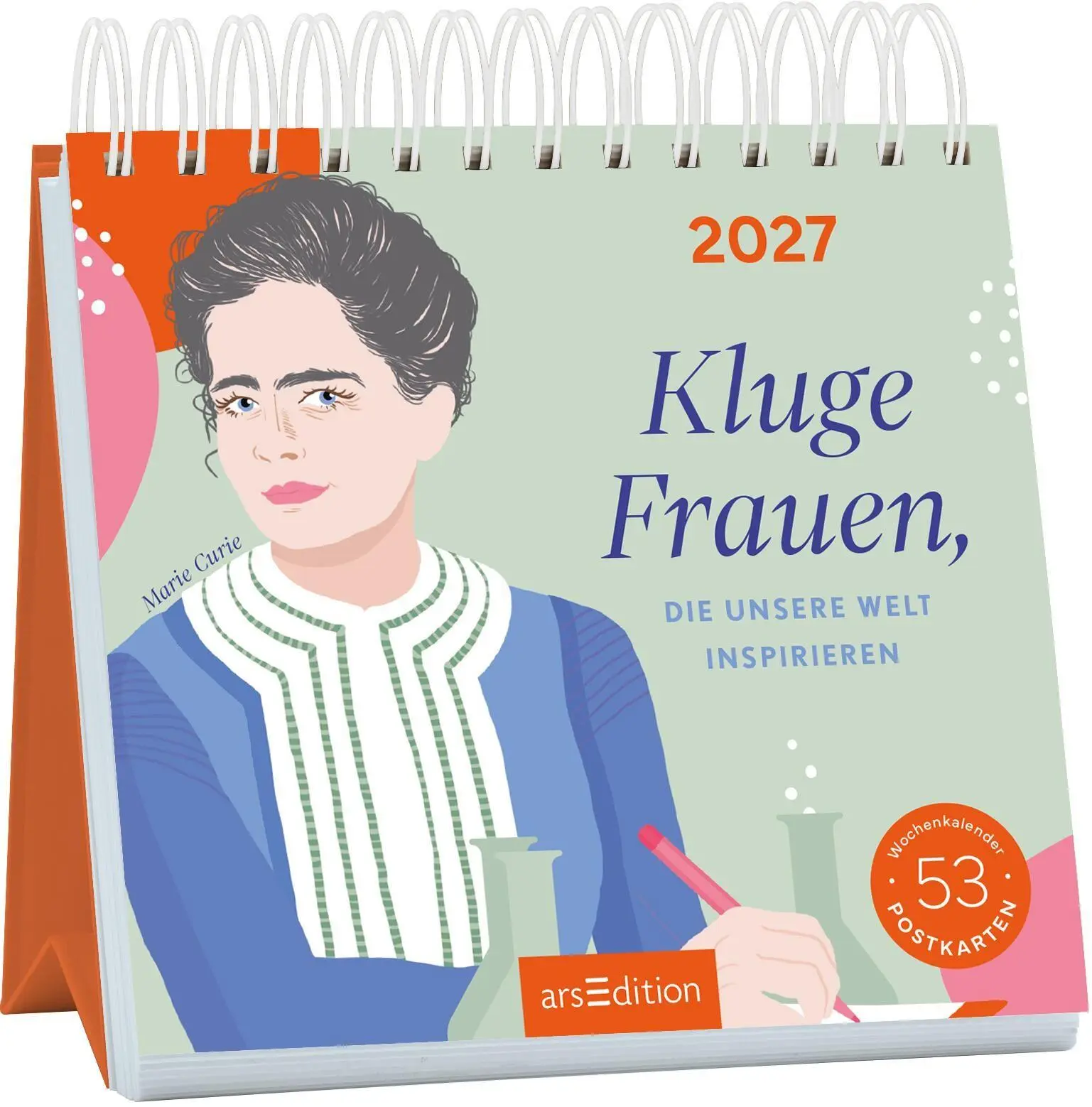 Cover: 4014489139713 | Postkartenkalender Kluge Frauen, die unsere Welt inspirieren 2027