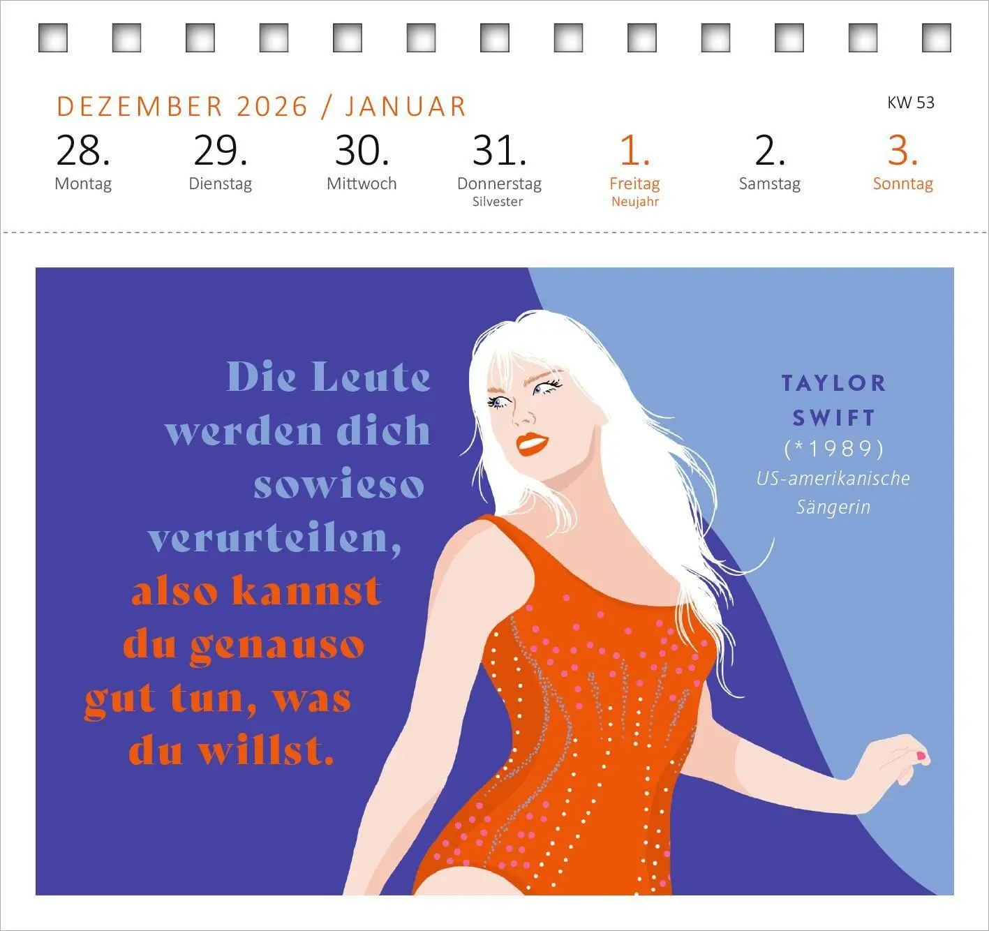 Bild: 4014489139713 | Postkartenkalender Kluge Frauen, die unsere Welt inspirieren 2027
