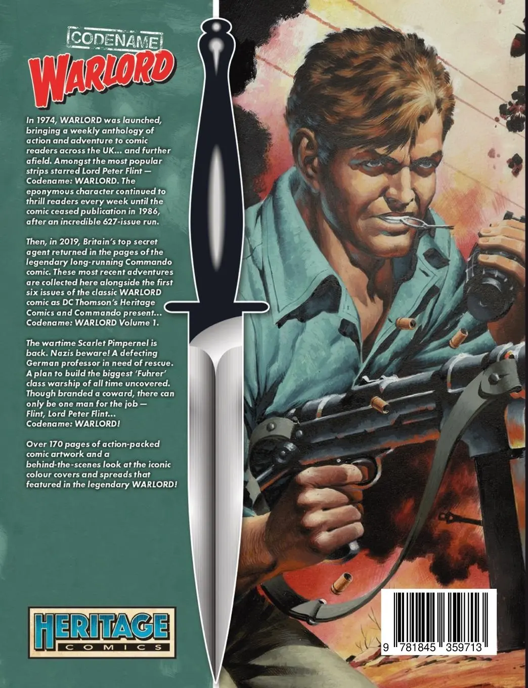 Rückseite: 9781845359713 | Codename Warlord | DC Thomson | Taschenbuch | Englisch | 2025