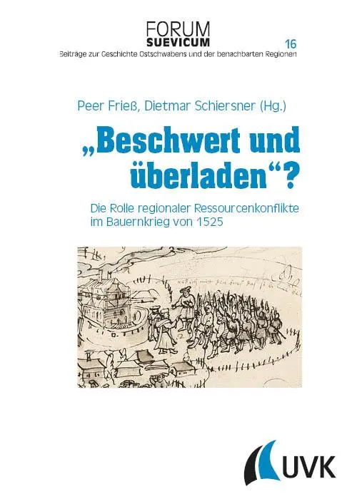 Cover: 9783381129713 | Beschwert und überladen? | Peer Frieß (u. a.) | Buch | Forum Suevicum
