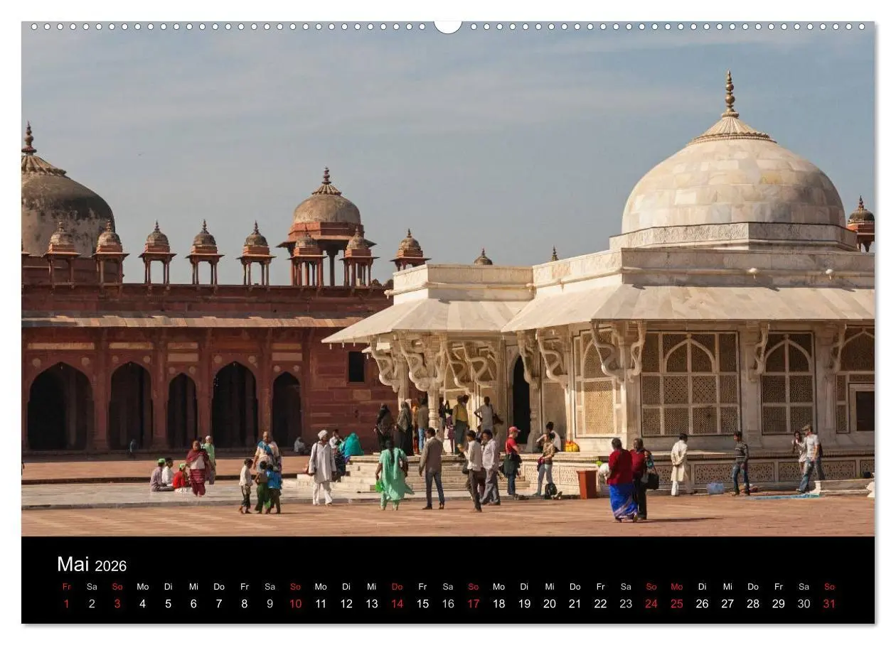 Bild: 9783516239713 | Indien, vom Taj Mahal zur Wüste Thar (hochwertiger Premium...