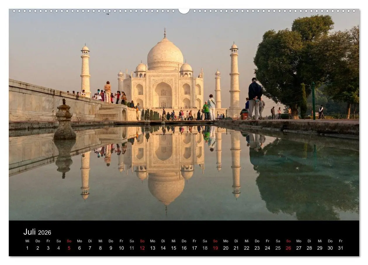 Bild: 9783516239713 | Indien, vom Taj Mahal zur Wüste Thar (hochwertiger Premium...