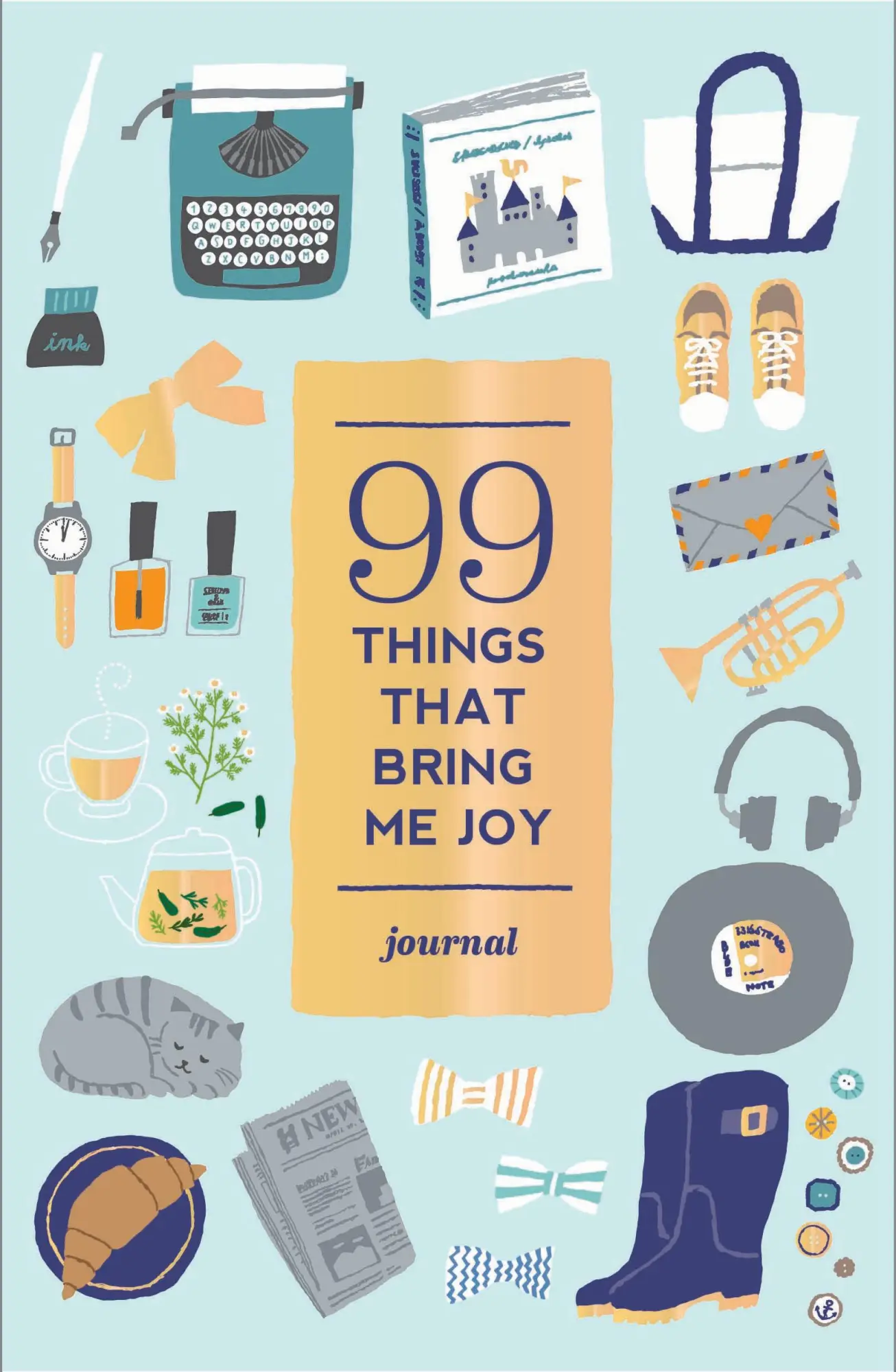 Cover: 9781419719813 | 99 Things That Bring Me Joy Guided Journal | Abrams Noterie | Buch