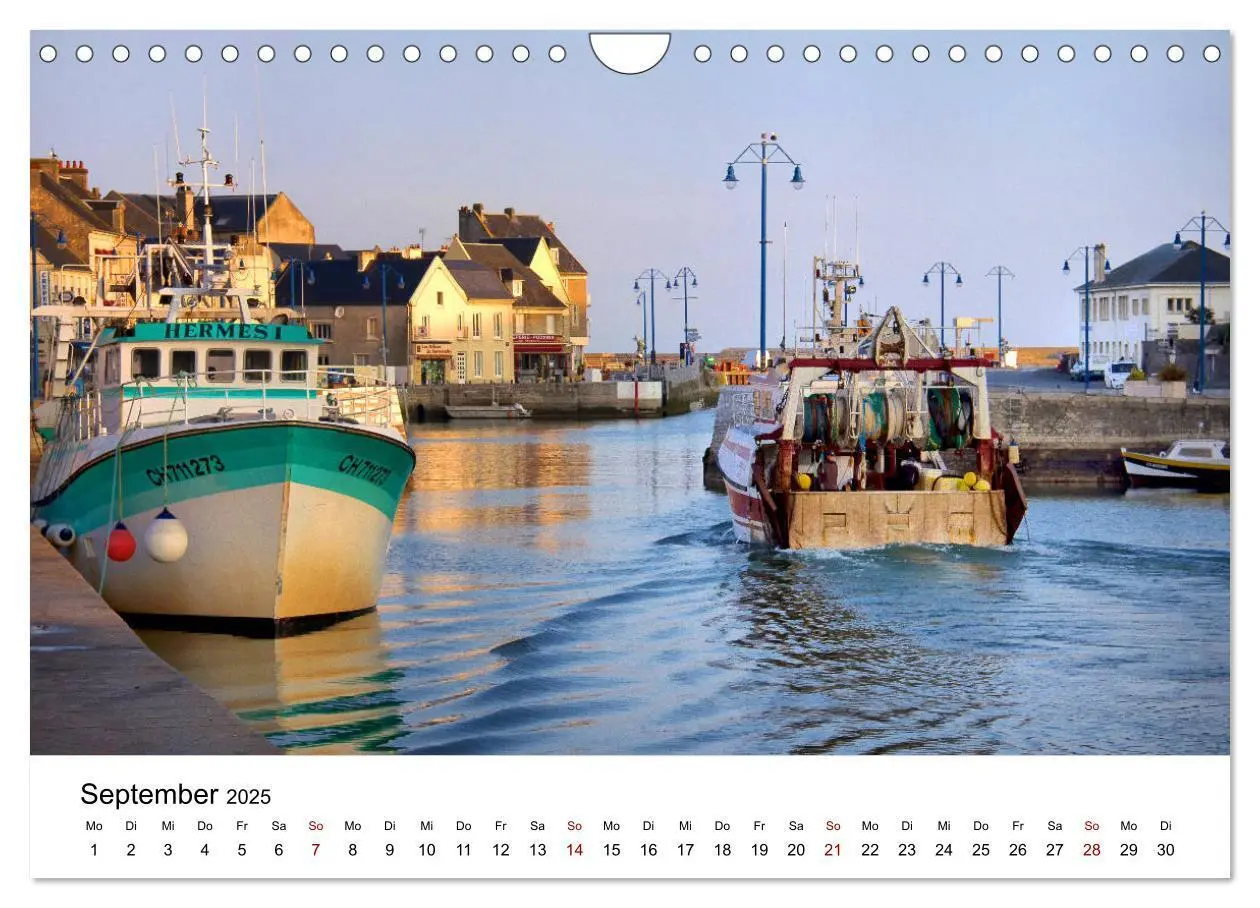 Bild: 9783435359813 | Normandie - Land am Meer (Wandkalender 2025 DIN A4 quer), CALVENDO...