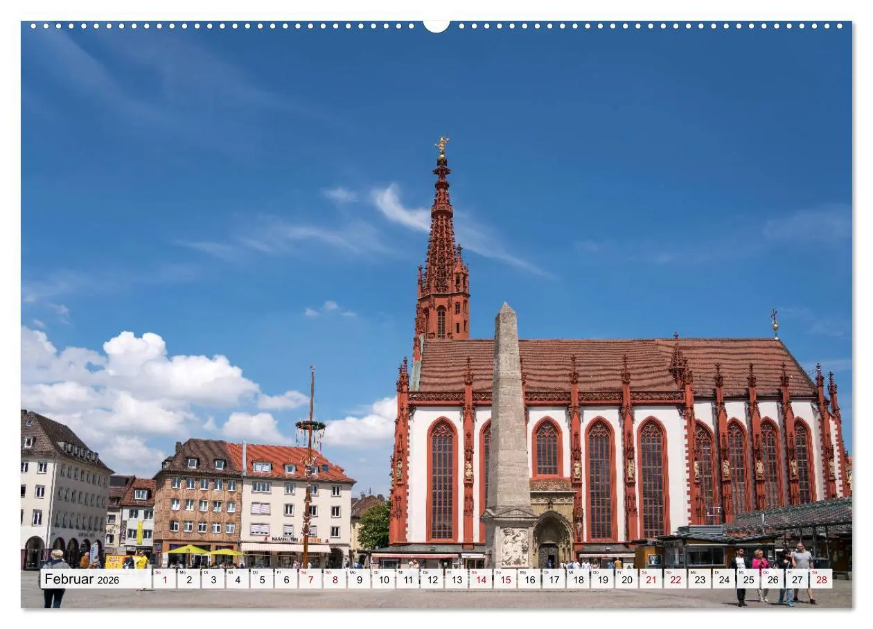 Bild: 9783457689813 | Würzburg - Bayern (hochwertiger Premium Wandkalender 2026 DIN A2...