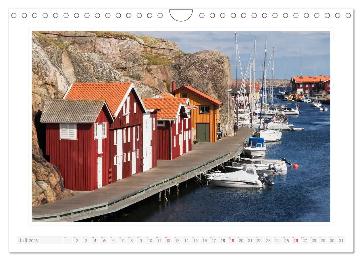 Bild: 9783457829813 | Bohuslän. Smögen - Hunnebostrand - Kungshamn (Wandkalender 2026 DIN...