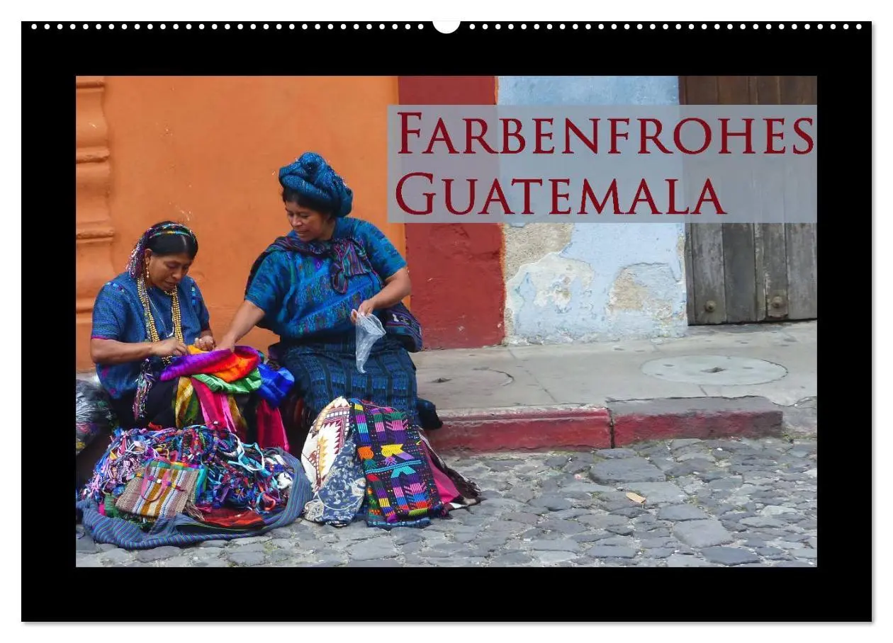 Cover: 9783516089813 | Farbenfrohes Guatemala (Wandkalender 2026 DIN A2 quer), CALVENDO...