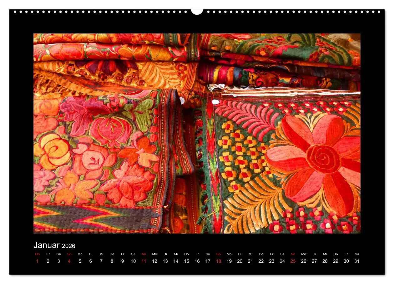 Bild: 9783516089813 | Farbenfrohes Guatemala (Wandkalender 2026 DIN A2 quer), CALVENDO...