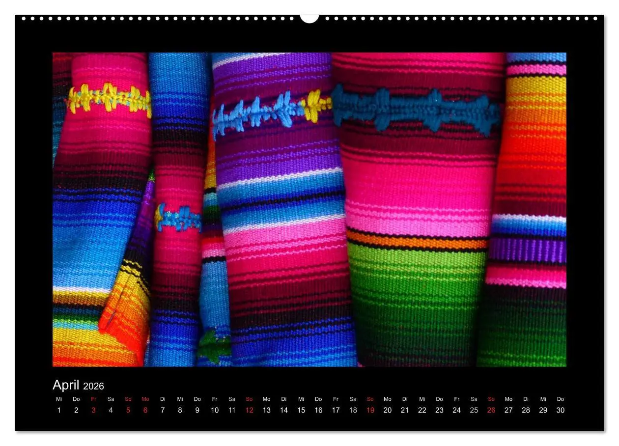 Bild: 9783516089813 | Farbenfrohes Guatemala (Wandkalender 2026 DIN A2 quer), CALVENDO...
