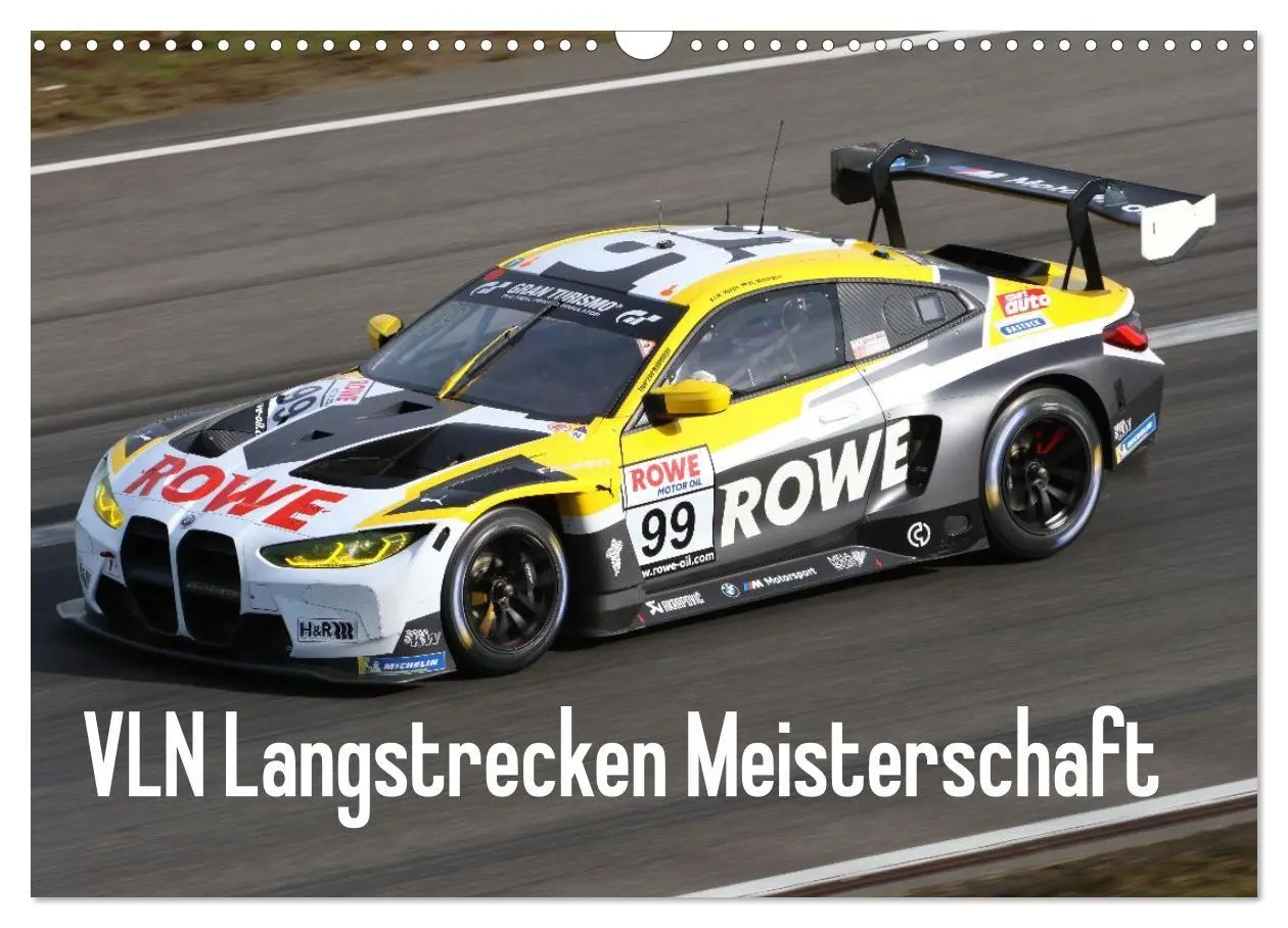 Cover: 9783516229813 | VLN Langstrecken Meisterschaft (Wandkalender 2026 DIN A3 quer),...