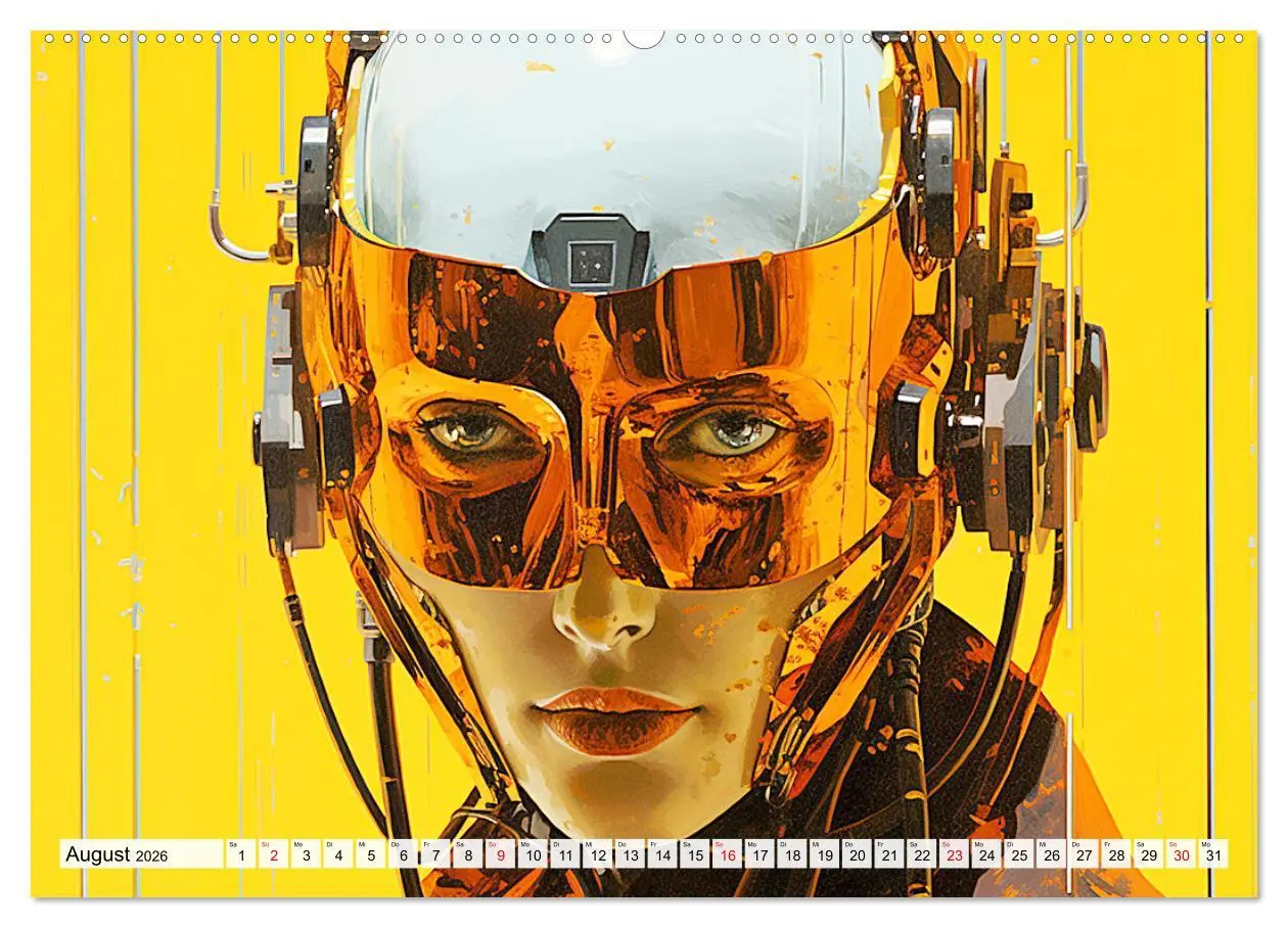 Bild: 9783457509913 | Roboter Portraits. Zukunft und Visionen (Wandkalender 2026 DIN A2...