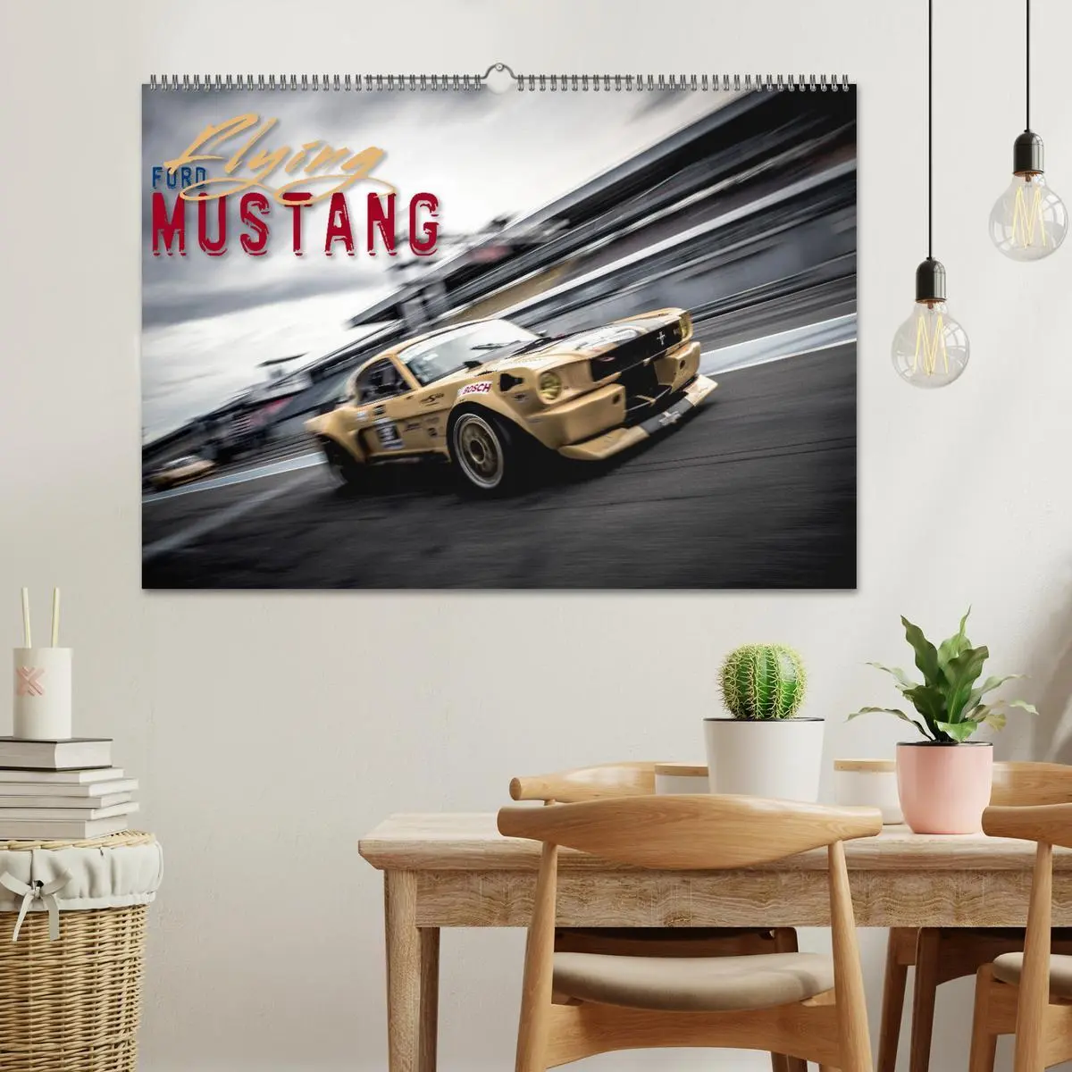 Bild: 9783457749913 | Flying Ford Mustang (Wandkalender 2026 DIN A2 quer), CALVENDO...