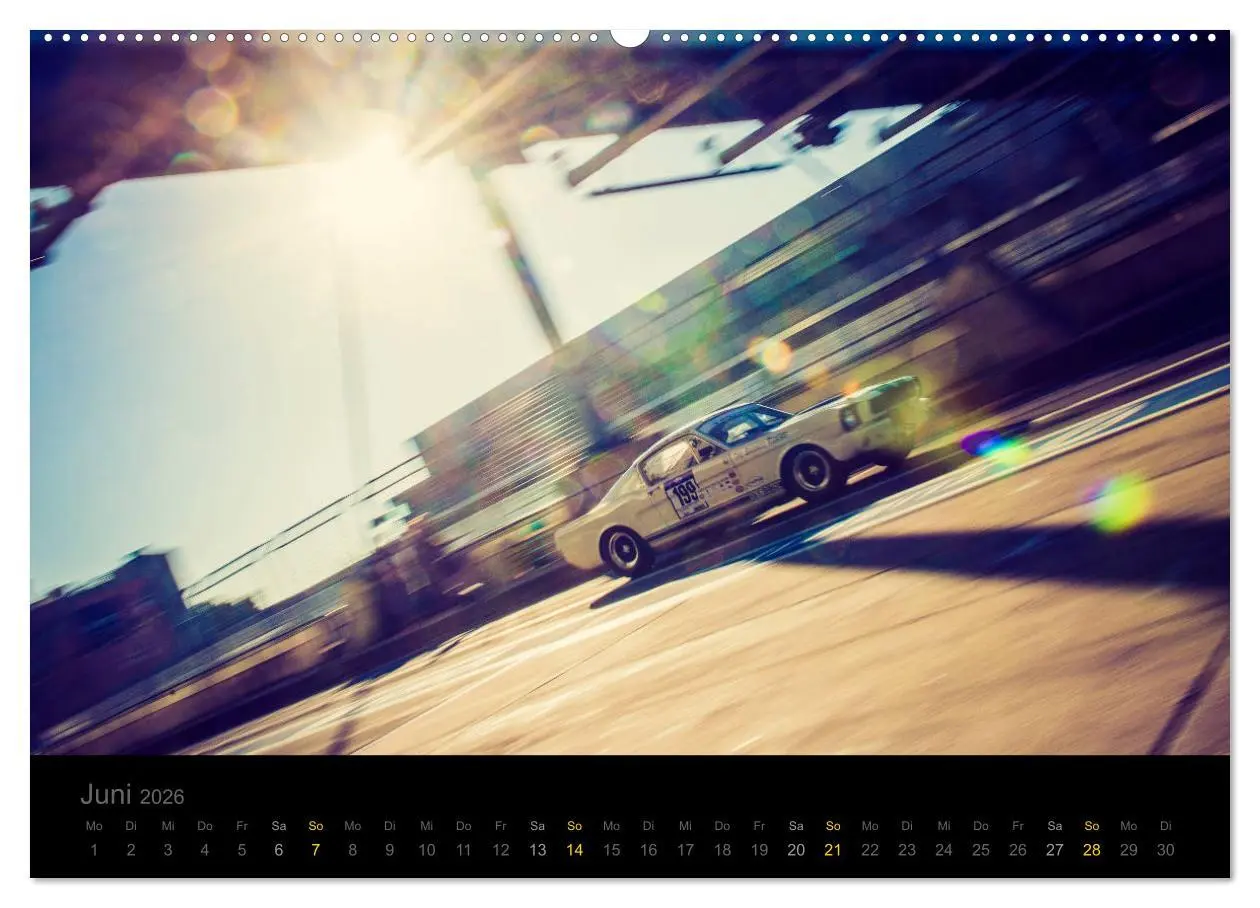 Bild: 9783457749913 | Flying Ford Mustang (Wandkalender 2026 DIN A2 quer), CALVENDO...