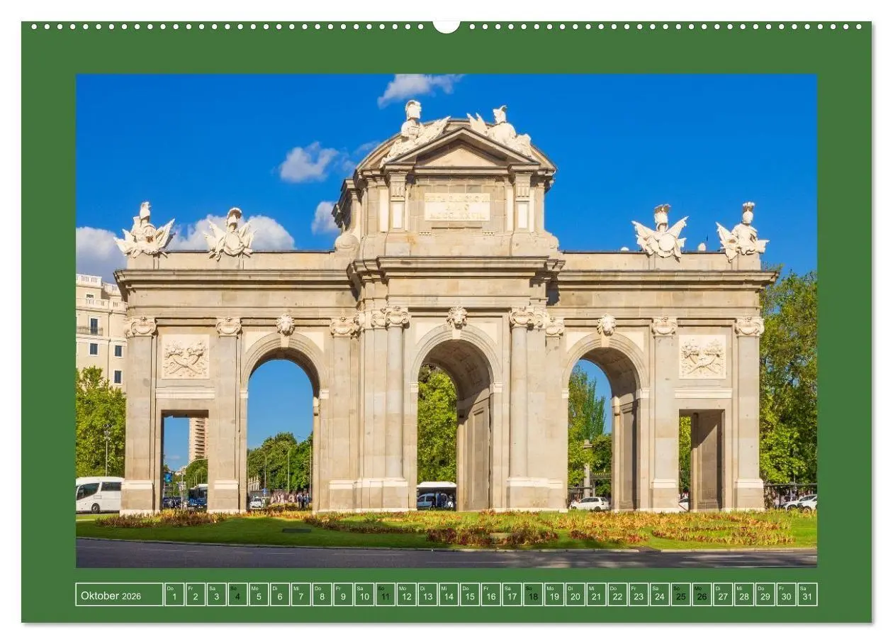 Bild: 9783516699913 | Madrid - Metropole mit Herz (Wandkalender 2026 DIN A2 quer),...