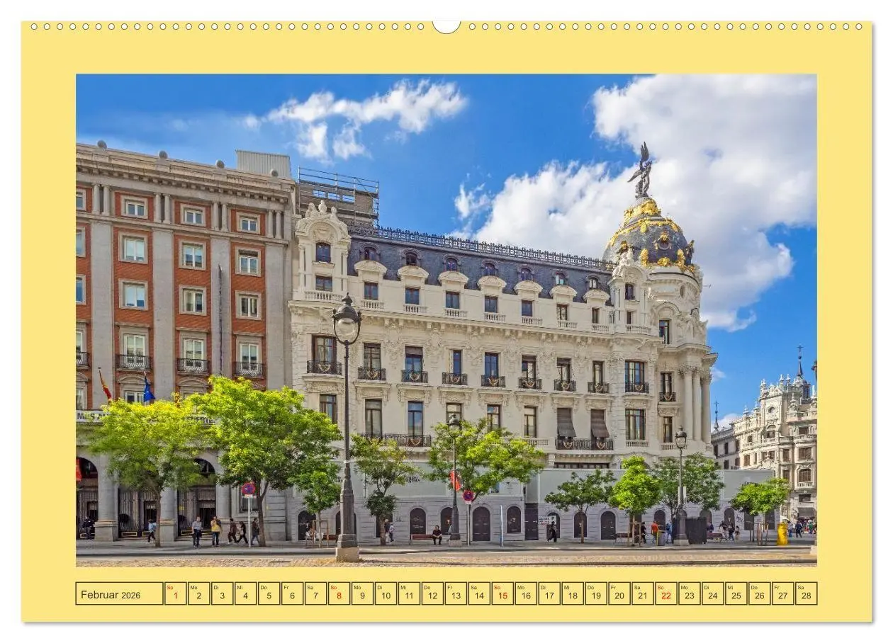 Bild: 9783516699913 | Madrid - Metropole mit Herz (Wandkalender 2026 DIN A2 quer),...