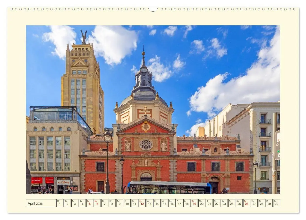 Bild: 9783516699913 | Madrid - Metropole mit Herz (Wandkalender 2026 DIN A2 quer),...