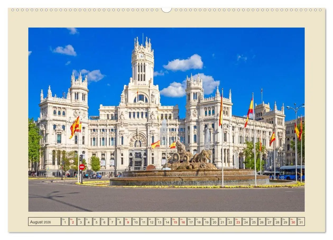 Bild: 9783516699913 | Madrid - Metropole mit Herz (Wandkalender 2026 DIN A2 quer),...