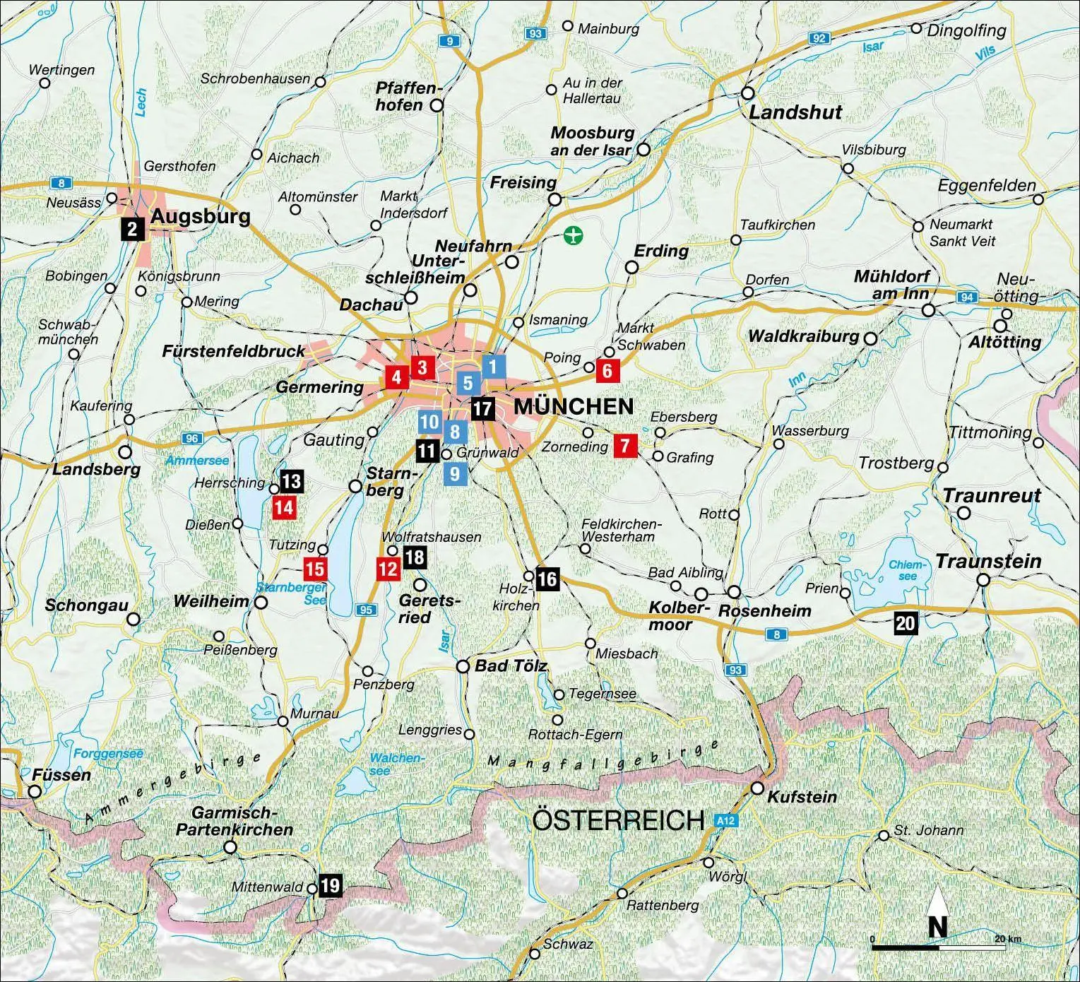Bild: 9783734329913 | München und Umgebung mit dem Gravelbike 20 ultimative Touren von...