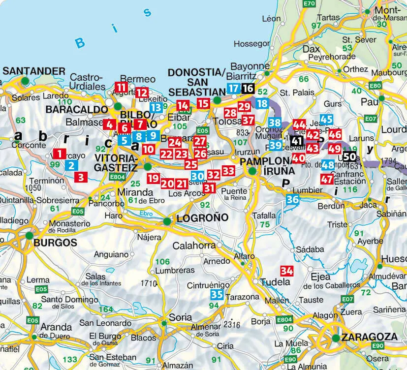Bild: 9783763349913 | Pays Basque Espagnol (Guide de randonnées) | Halbartschlager (u. a.)