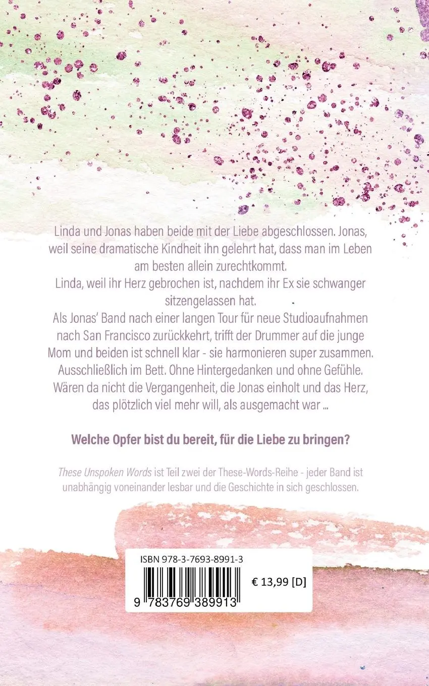 Rückseite: 9783769389913 | These Unspoken Words | Nadja Raiser | Taschenbuch | 356 S. | Deutsch