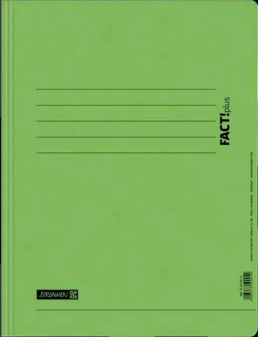 Cover: 4003273590014 | Brunnen Schnellhefter FACT!plus hellgrün | Brunnen FACT!plus | 2020