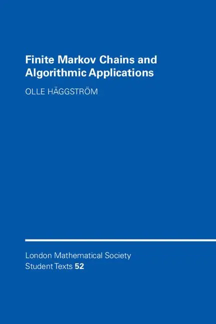 Cover: 9780521890014 | Finite Markov Chains and Algorithmic Applications | Haggstrom (u. a.)