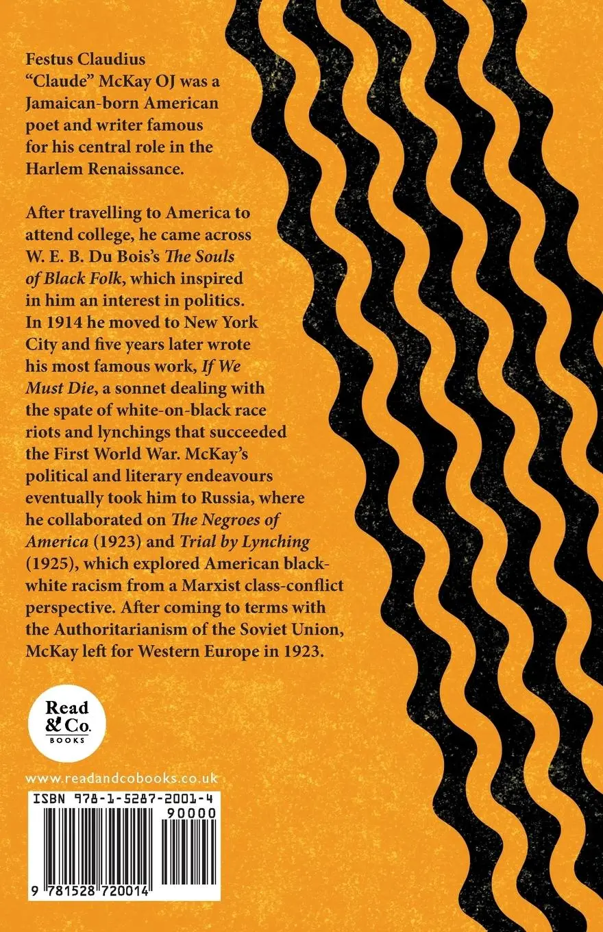 Rückseite: 9781528720014 | The Collected Articles of Claude McKay | Claude Mckay | Taschenbuch