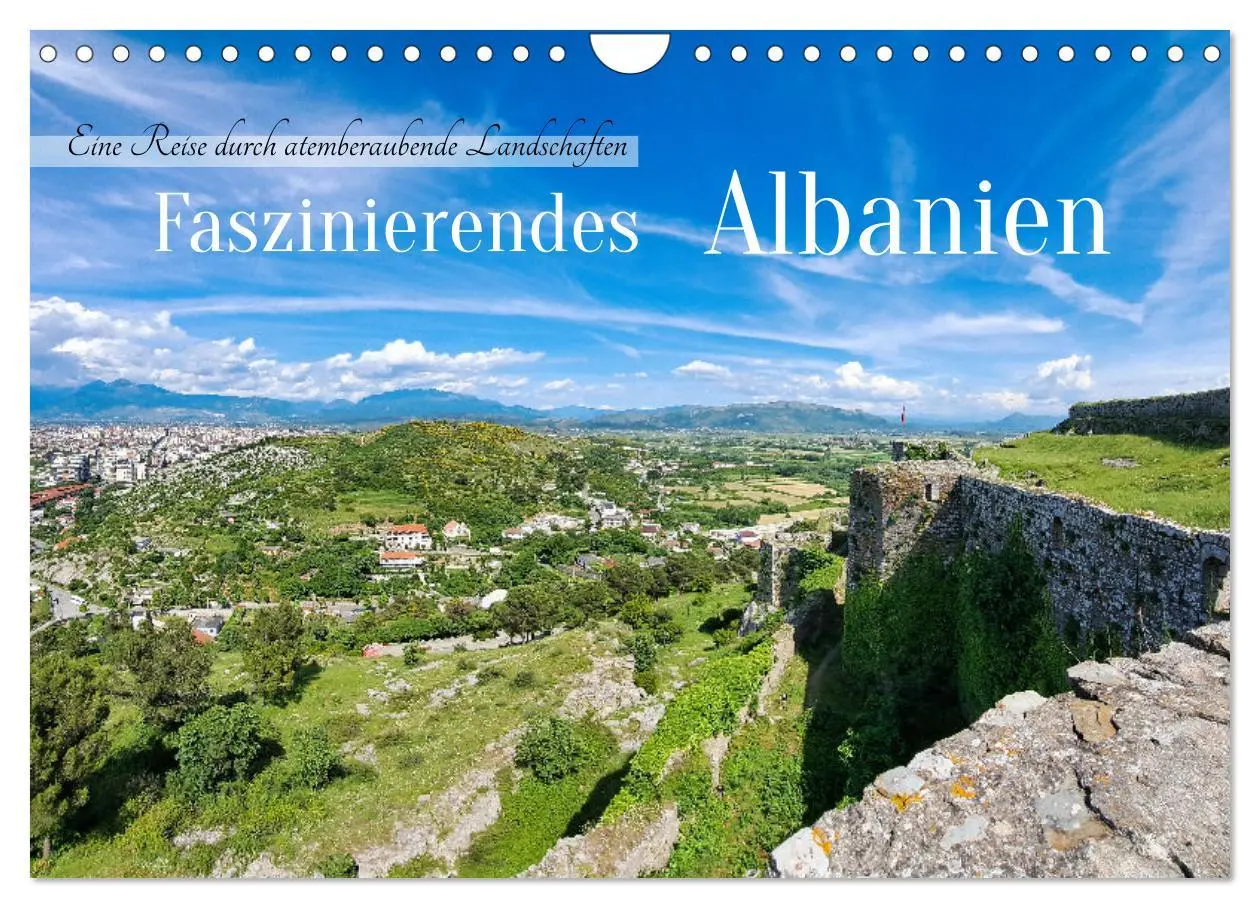 Cover: 9783457310014 | Faszinierendes Albanien (Wandkalender 2026 DIN A4 quer), CALVENDO...