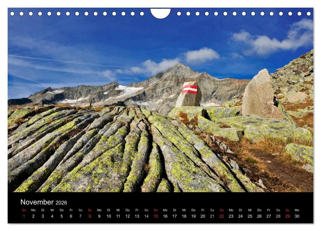 Bild: 9783516190014 | TIROL - Der Berliner Höhenweg (Wandkalender 2026 DIN A4 quer),...