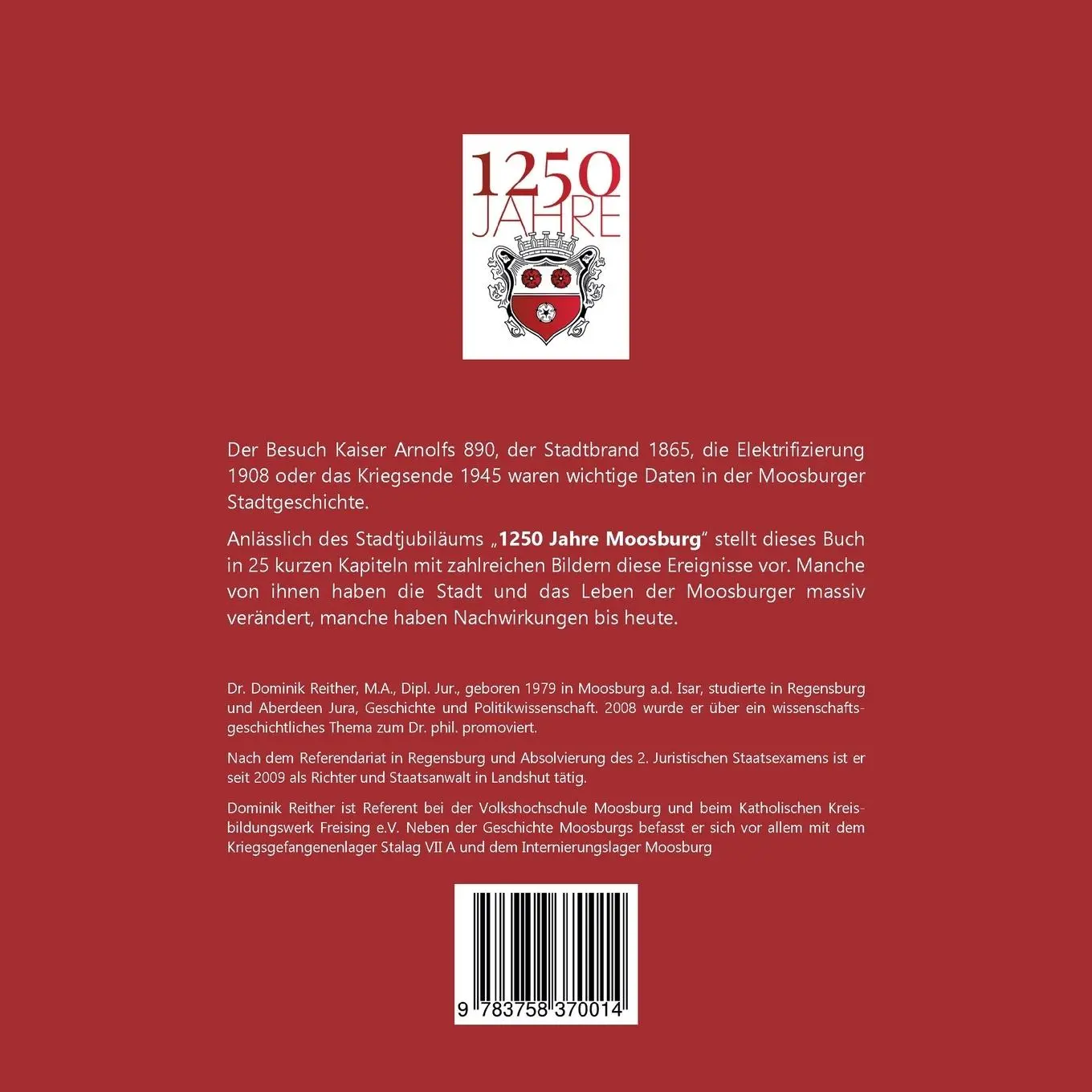 Rückseite: 9783758370014 | 25 Tage aus 1250 Jahren | Dominik Reither | Taschenbuch | Paperback