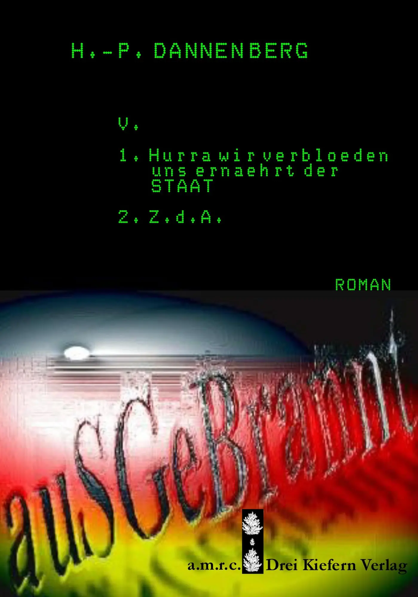 Cover: 9783938240014 | Ausgebrannt | Hurra wir verblöden uns ernährt der Staat | Dannenberg